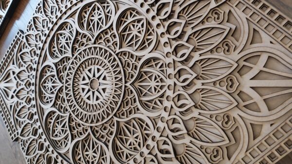 Boho Wall Design Masterpiece 24"x24"
