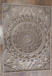Boho Wall Design Multi Layered Masterpiece 36"x24"
