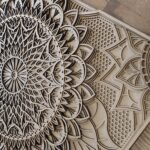 Boho Wall Design Multi Layered Masterpiece 36"x24"