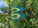 Boho Forest Fringe Beaded Earrings