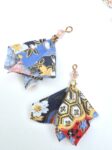 Japanese Style Fabric Tassel Earrings – Cotton, Lightweight Origami-Inspired Dangle Jewelry | Multiple Colors | Free Shipping | Handmade in Canada