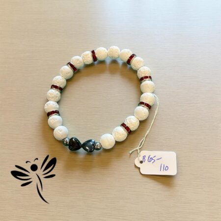 65110 BEADED BRACELET 6.5"