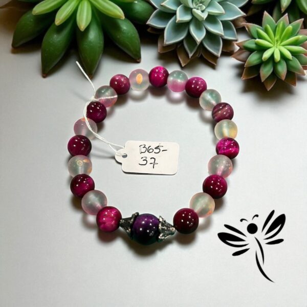 6537 BEADED BRACELET 6.5"