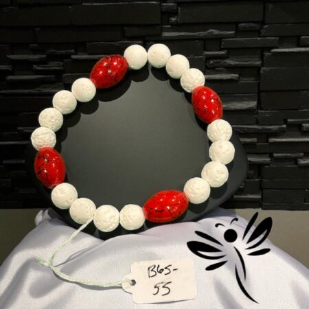 6555 BEADED BRACELET 6.5"