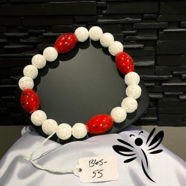 6555 BEADED BRACELET 6.5"