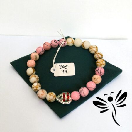 6579 BEADED BRACELET 6.5"