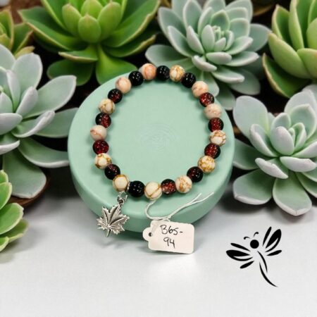 6594 BEADED BRACELET 6.5"