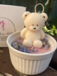 White Whisper Bear Candle (By Scents in Fields) (Copy)