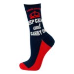Keep Calm Sock