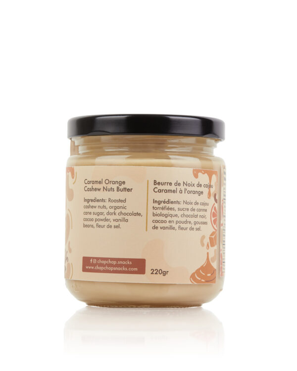 Caramel Orange Cashew Nuts Butter