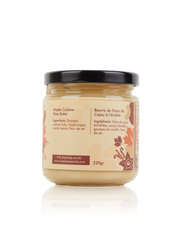 Maple Cashew Nuts Butter