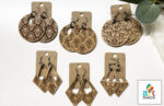 Boho Earring Set of 6 Pair Design Set - *EXCLUSIVE DESIGN - 6 Pair Set for just 25*