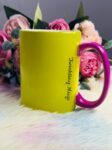 Handpainted Lazy Girl Mug