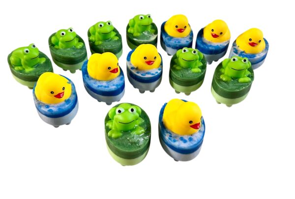 Flamingo, Froggy or Ducky Massage Soap Bar