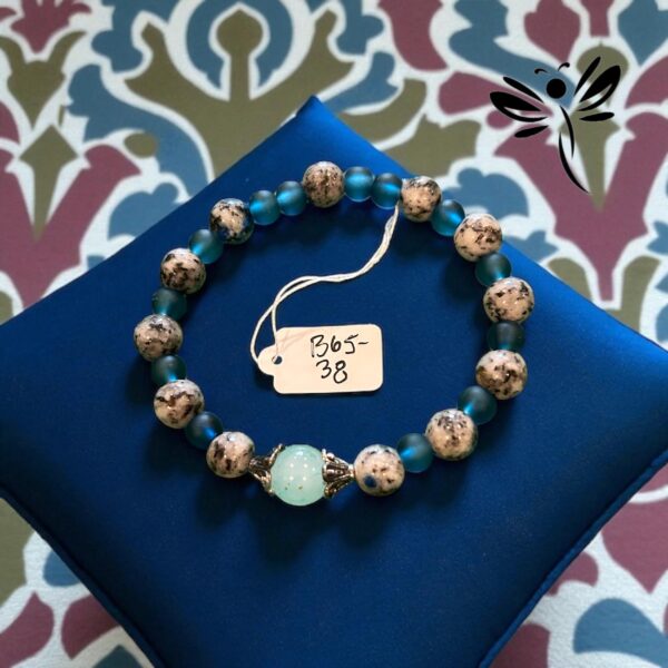 6538 BEADED BRACELET 6.5" DIAMETER