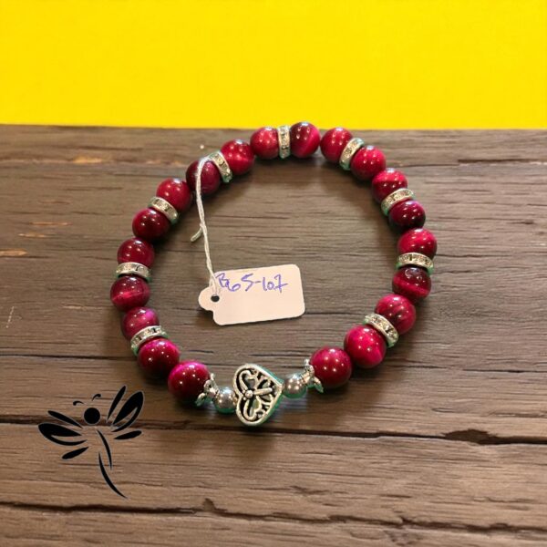 65107 BEADED BRACELET 6.5"