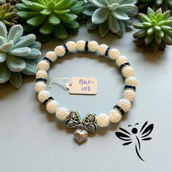 65103 BEADED BRACELET 6.5" DIAMETER