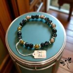6582 BEADED BRACELET 6.5"