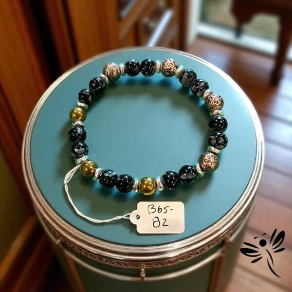 6582 BEADED BRACELET 6.5"