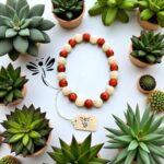 6598 BEADED BRACELET 6.5"