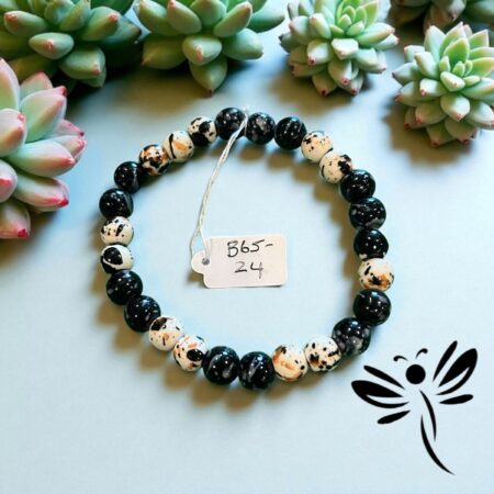 6524 BEADED BRACELET 6.5" DIAMETER