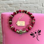 65401 BEADED BRACELET 6.5" DIAMETER