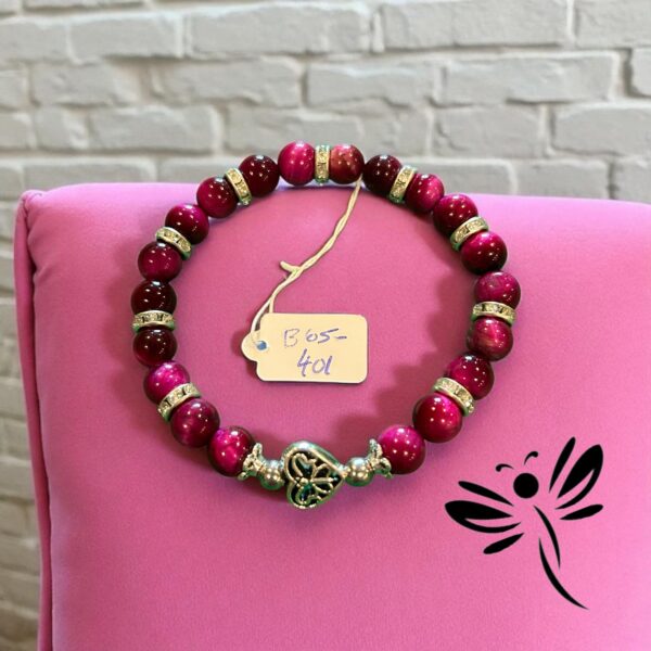 65401 BEADED BRACELET 6.5" DIAMETER