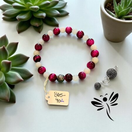 65402 BEADED BRACELET 6.5"