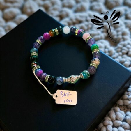 65100 BEADED BRACELET 6.5" DIAMETER