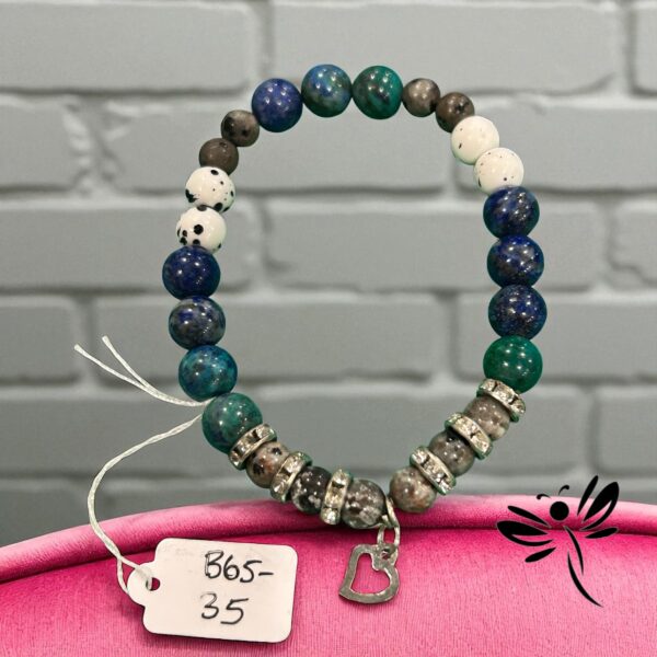 6535 BEADED BRACELET 6.5" DIAMETER