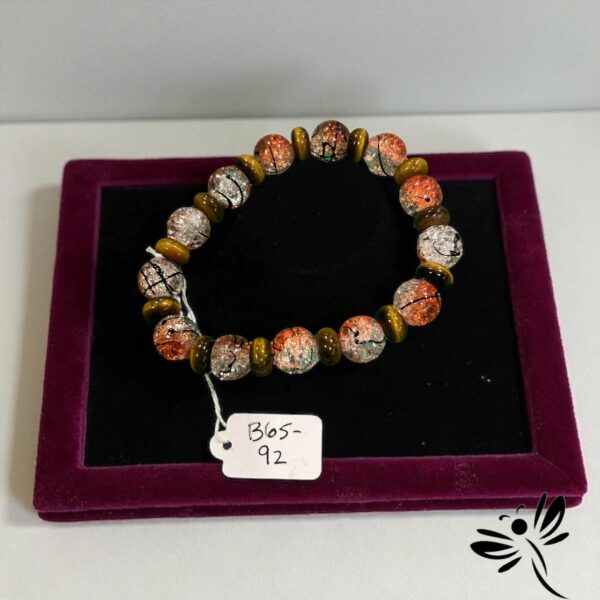6592 BEADED BRACELET 6.5"