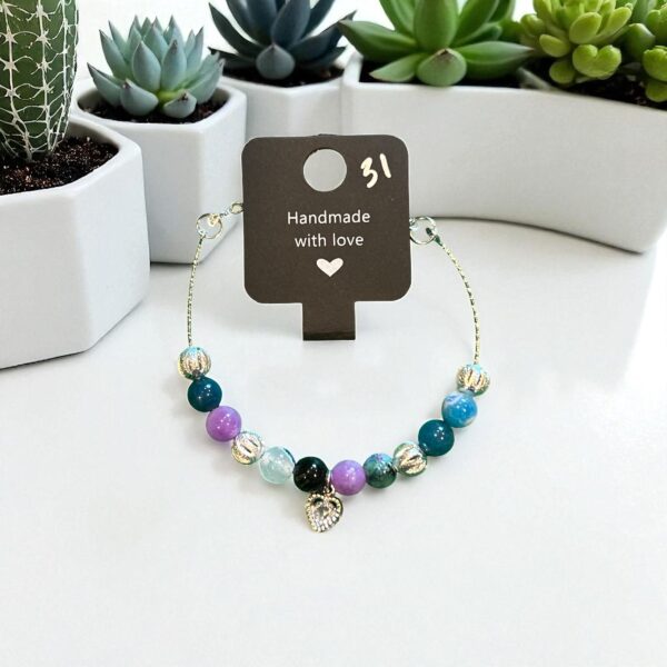 BG31 BEADED BANGLE