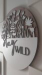 Stay Wild - Decor Round 18"