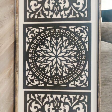 Boho Wall Design Multi Layered Masterpiece 54"x23"