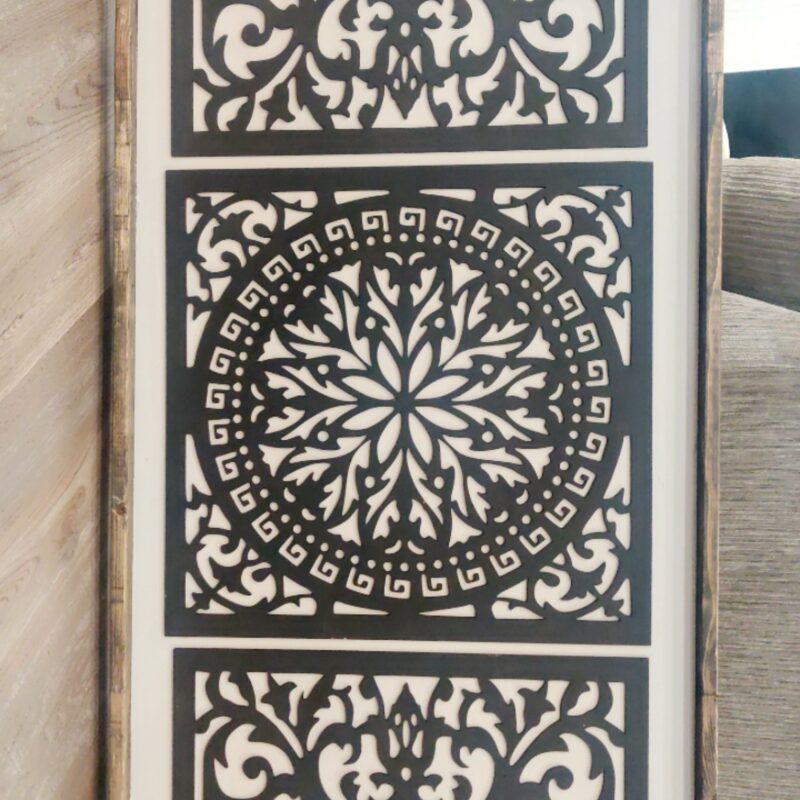 Boho Wall Design Multi Layered Masterpiece 54"x23"