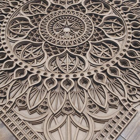 Boho Wall Design Masterpiece 24"x24"