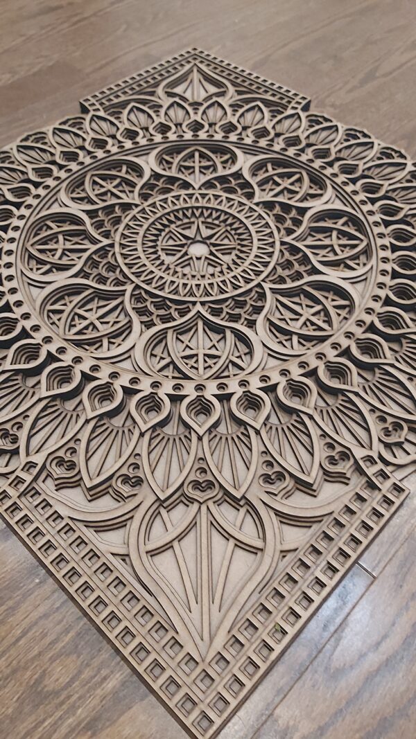Boho Wall Design Masterpiece 24"x24"