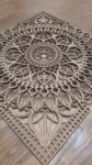 Boho Wall Design Masterpiece 24"x24"