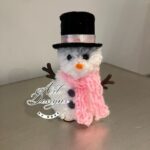 Cute Pom Pom Snowmen & Snowwomen