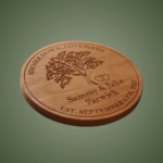 Wedding or Anniversary Trivet, Wooden Trivet, Personalized Trivet, Bakers Gift