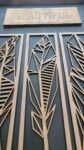 Boho Wall Design Masterpiece 24"x12" - Set of 2 Panels for $30