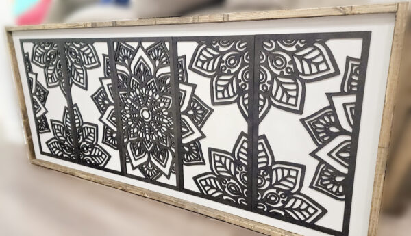 Boho Wall Design Multi Layered Masterpiece 54"x23"