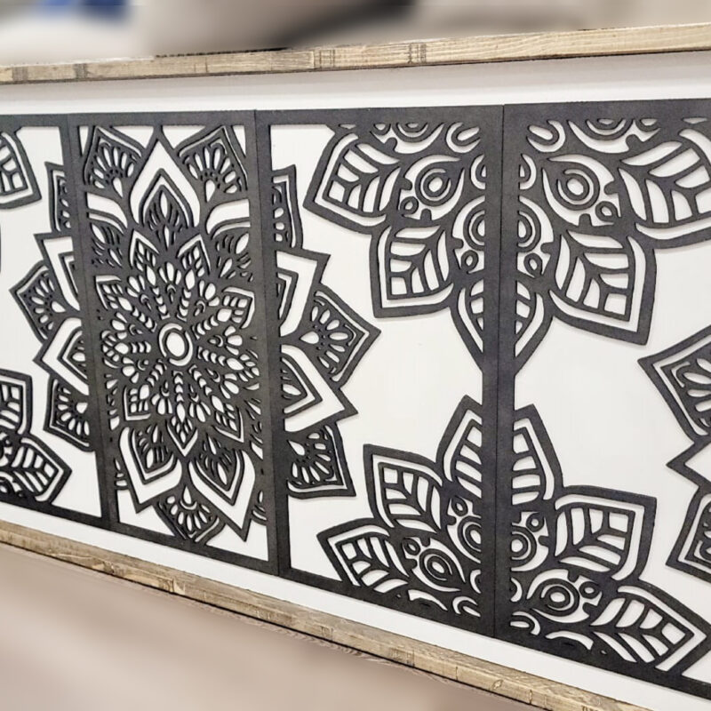 Boho Wall Design Multi Layered Masterpiece 54"x23"