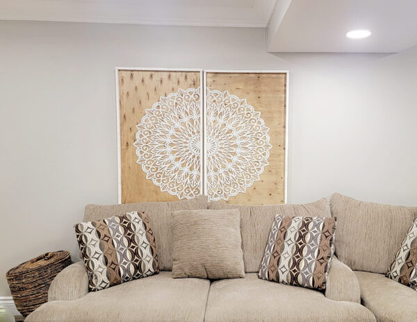 Boho Wall Design Large Format Masterpiece - 52"x45"
