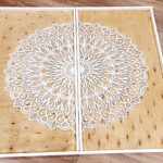 Boho Wall Design Large Format Masterpiece - 52"x45"