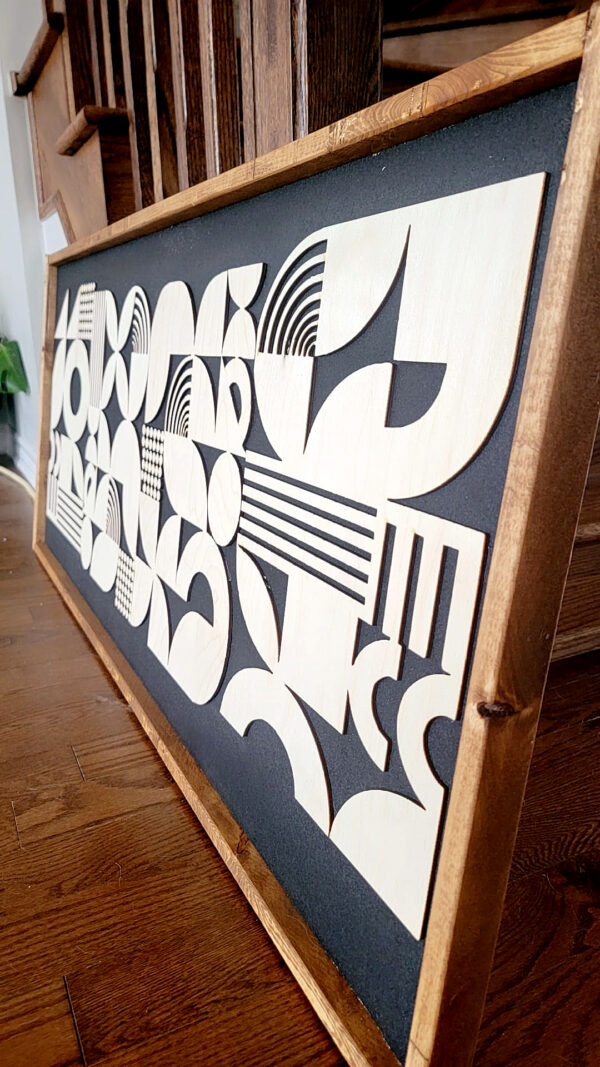 Boho Wall Design Masterpiece 54"x23"