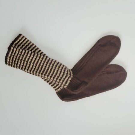 brown socks