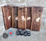 Live Edge Walnut Charcuterie Boards-Personalized