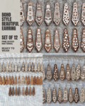 Boho Earring Set of 12 - $25