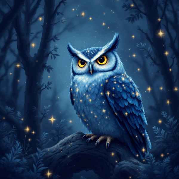 Mystical Owl Collection – 3 Digital Wall Art Prints – Instant Download